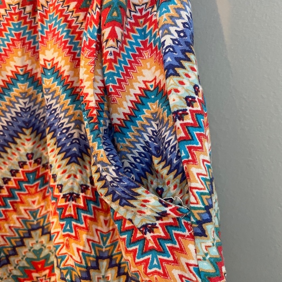 EUC Derek Heart Boho Chevron Zigzag Crochet Waist Shorts Size 3X - Picture 5 of 7